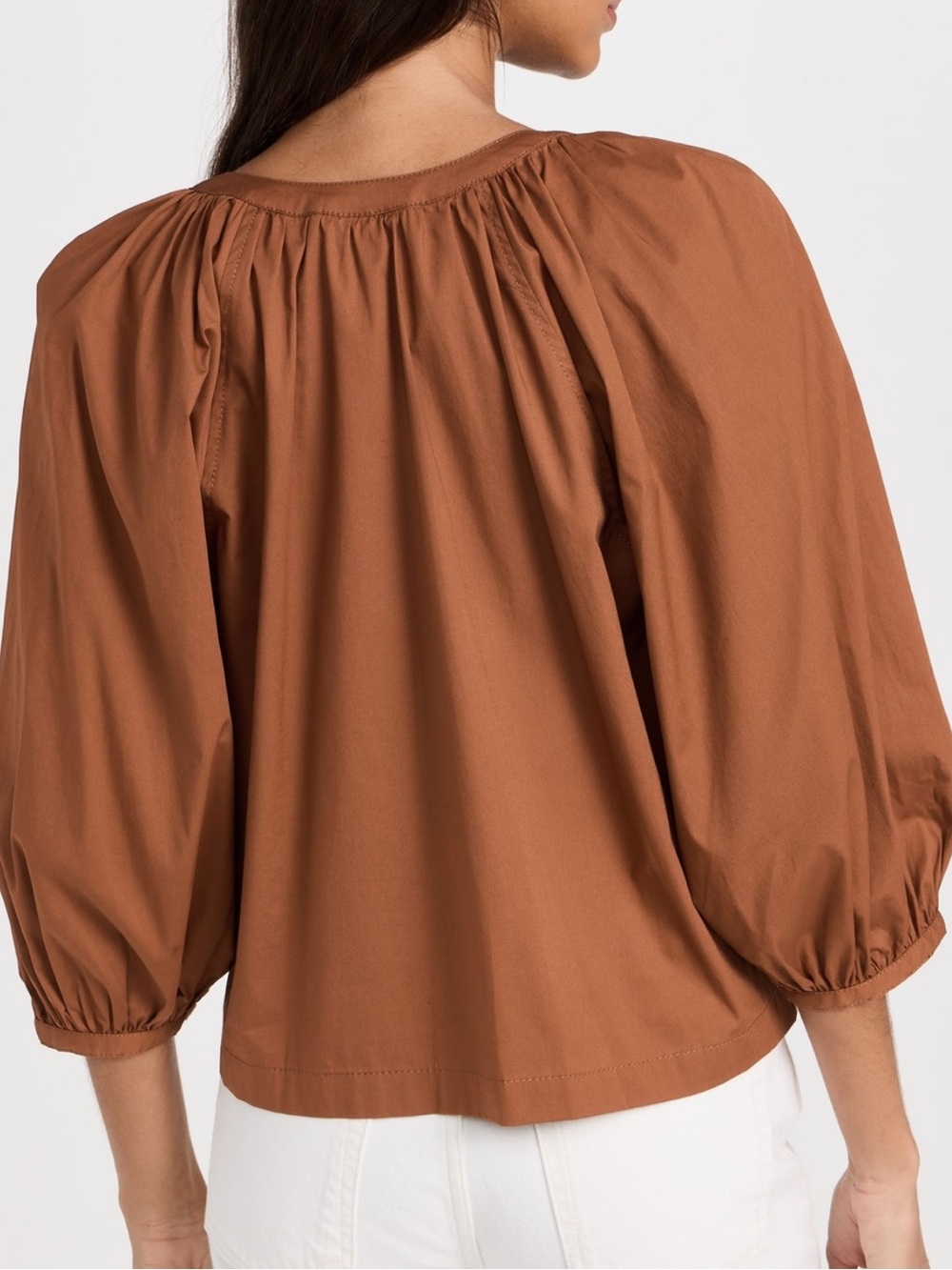 Staud Dill Poplin Top Size S - Picture 2 of 11
